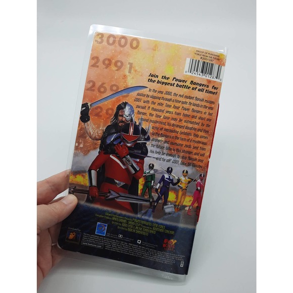 Handmade | Office | Power Rangers Time Force Upcycled Vhs Journal ...